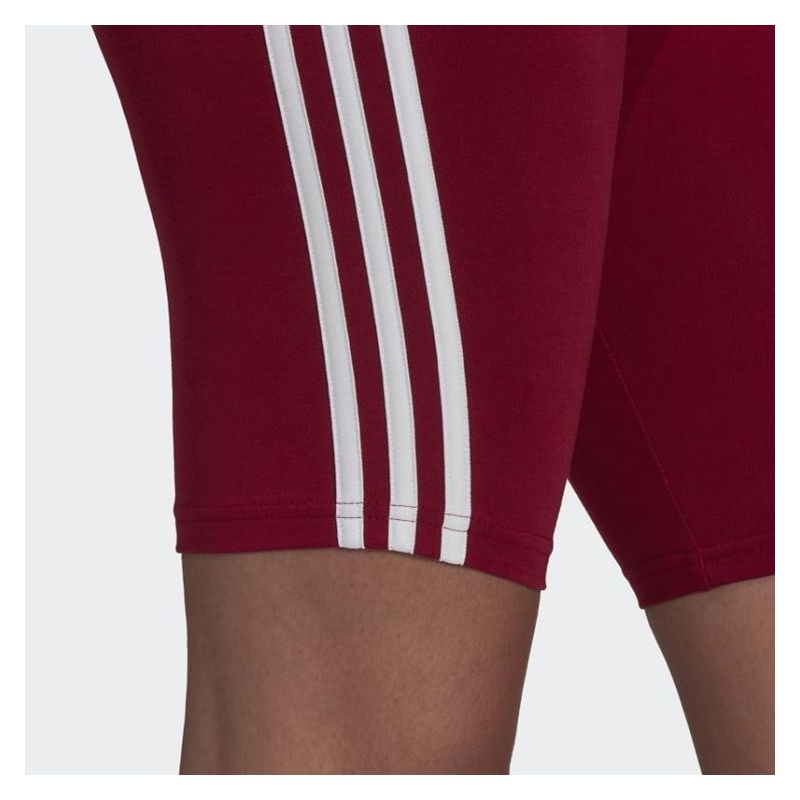 ESSENTIALS 3-STRIPES ženske kratke hlače crvene Cijena Akcija