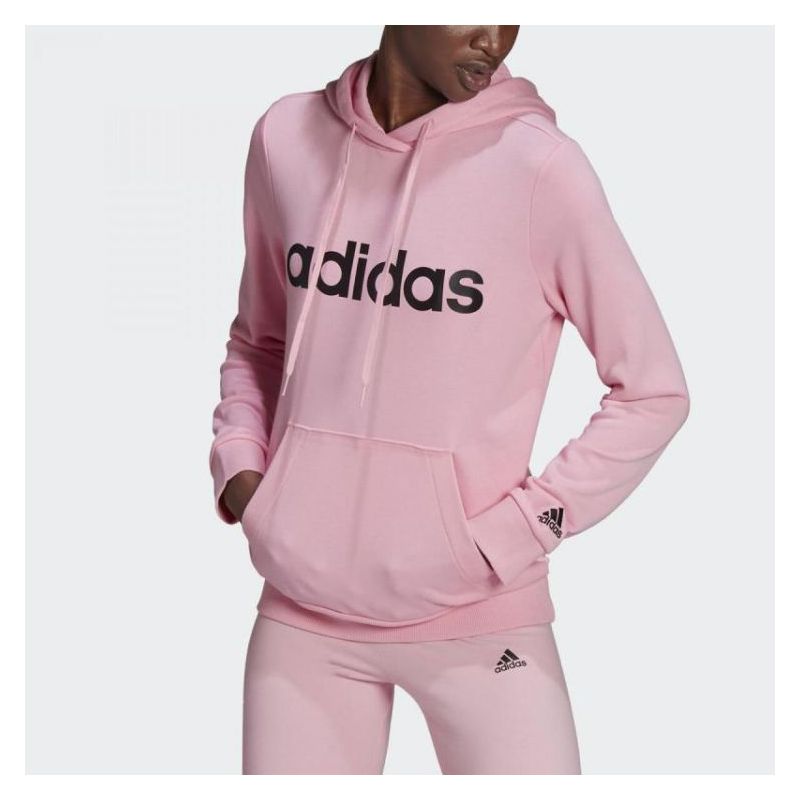 ESSENTIALS LOGO ženska majica s kapuljačom ružičasta Cijena Akcija