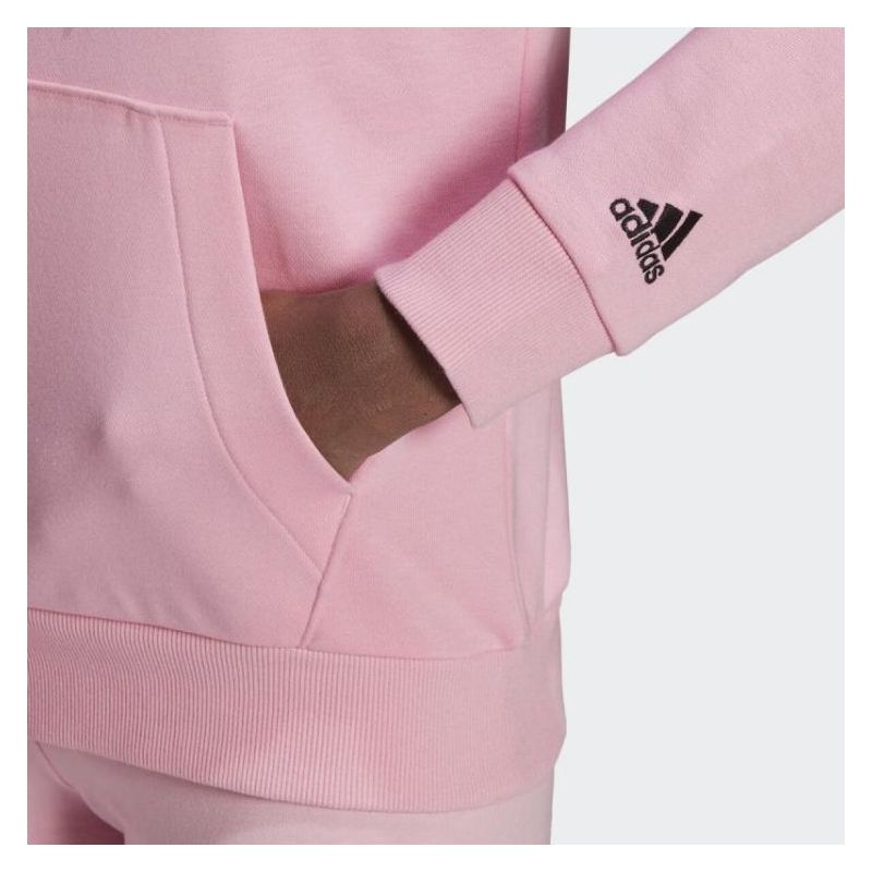 ESSENTIALS LOGO ženska majica s kapuljačom ružičasta Cijena Akcija