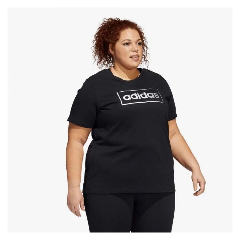 FOIL BOX ženska majica kratki rukav (Plus Size) crna Cijena Akcija