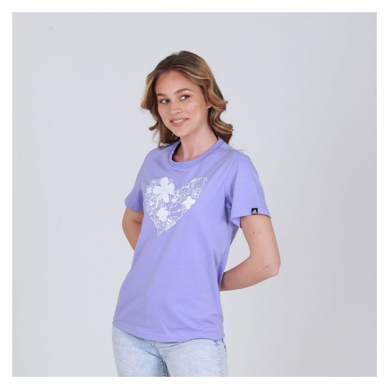 FUN SPORT GRAPHIC ženska majica kratki rukav ljubičasta Cijena Akcija