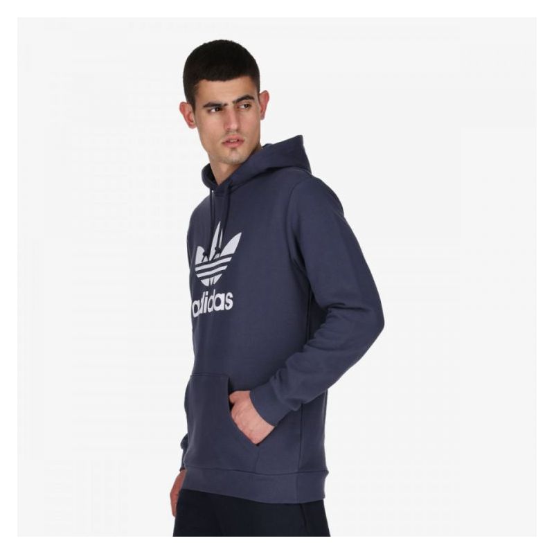 Originals ADICOLOR CLASSICS TREFOIL majica s kapuljačom tamnoplava Cijena Akcija