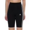 ESSENTIALS 3-STRIPES ženske kratke hlače crne